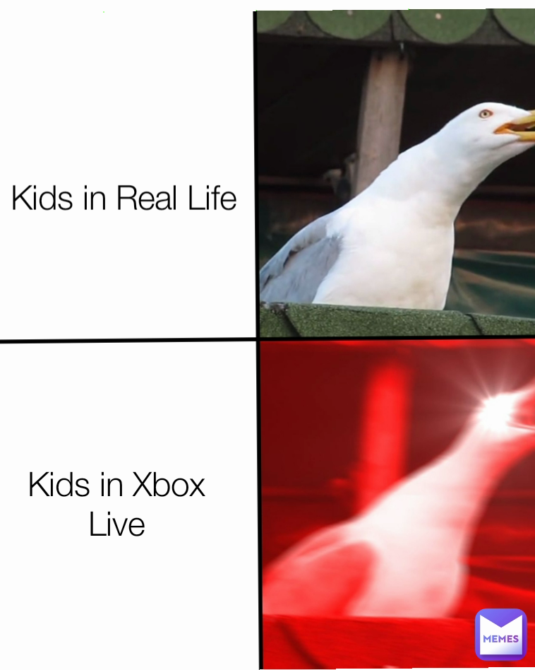 Kids in Real Life Kids in Xbox Live