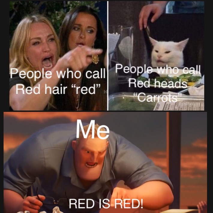 RED IS RED!