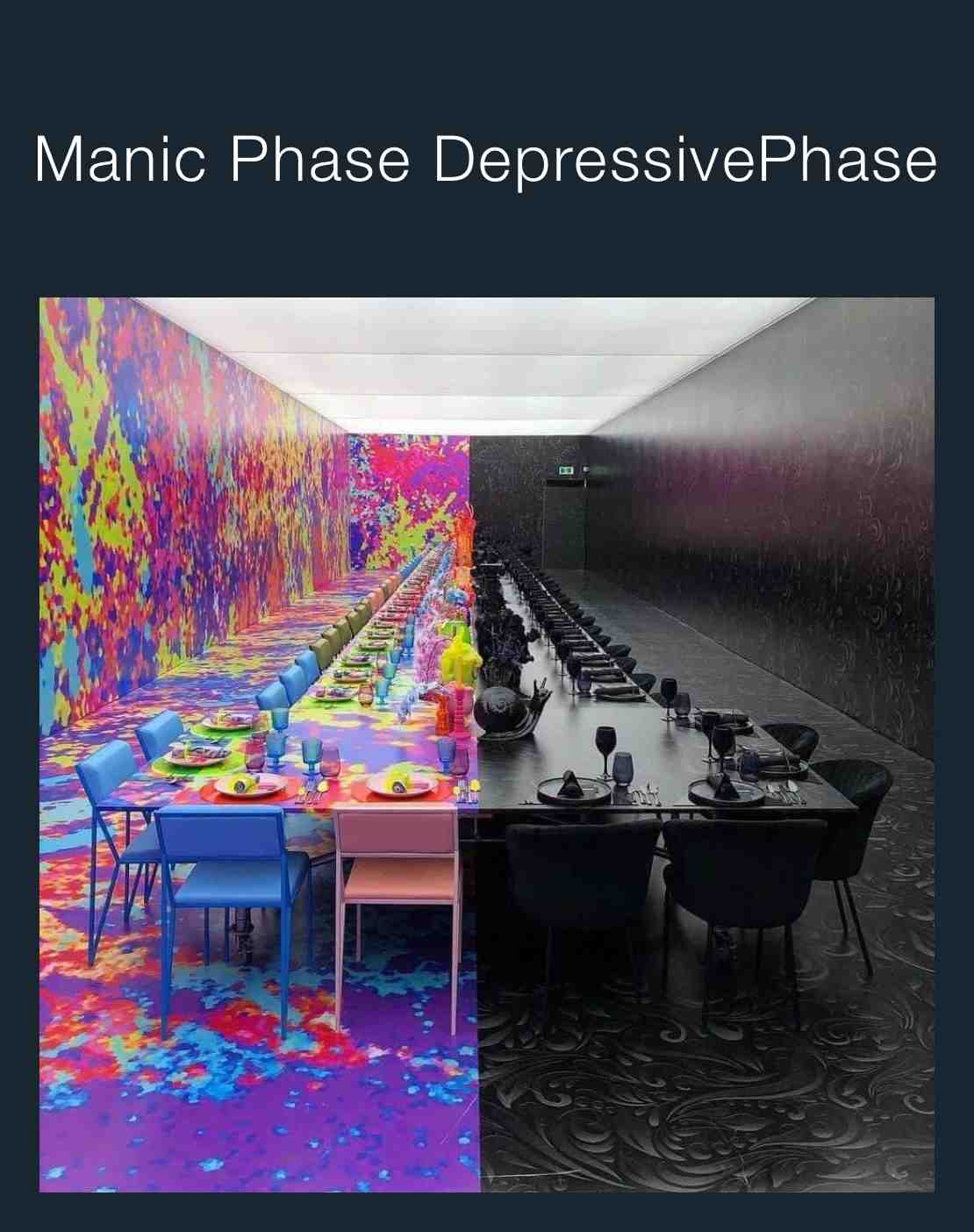 Living with bipolar disorder This is the best way for me to describe how I feel