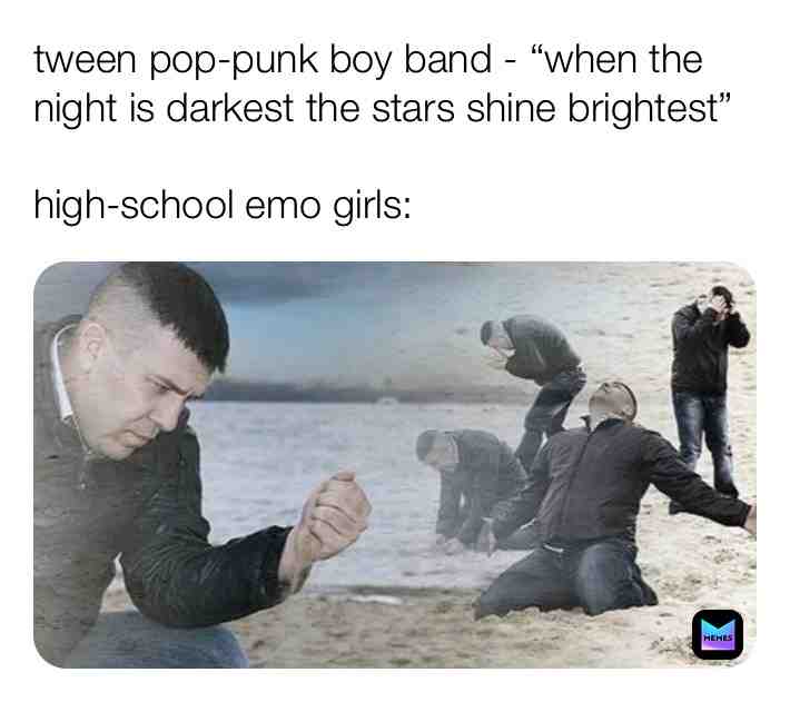 #Emo #HighSchoolGirls #Dramatic #BoyBand