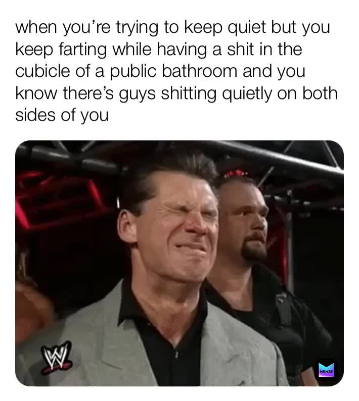 #VinceMcMahon  #WWE  #poop  #publicbathroom  #toilet  #fart  #shit