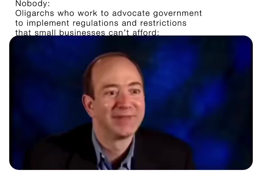 True capitalism has never been tried