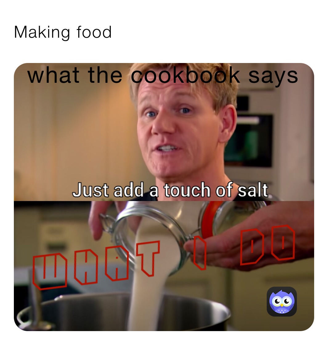 Making food