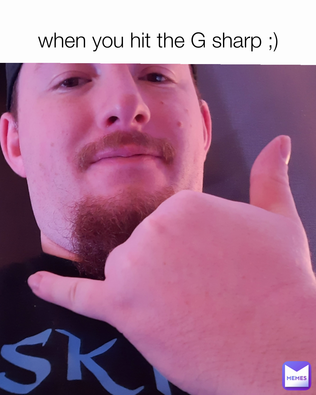 when you hit the G sharp ;)