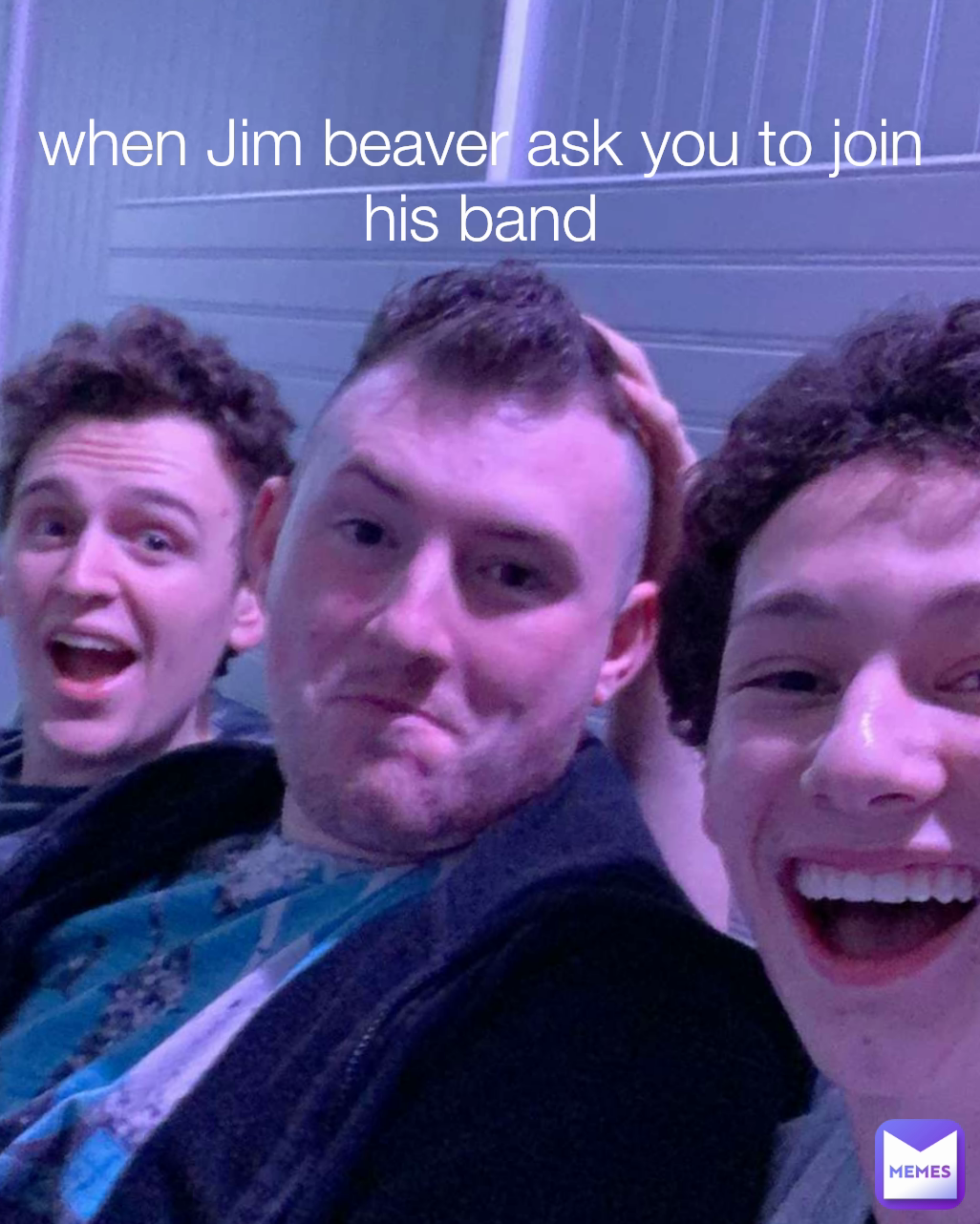 when Jim beaver ask you to join his band | @jacob.whiteside | Memes