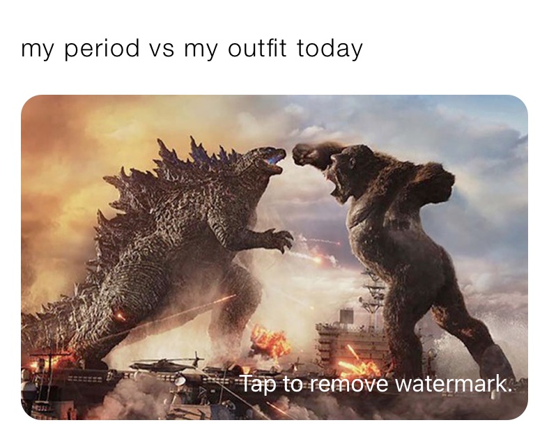 my period vs my outfit today