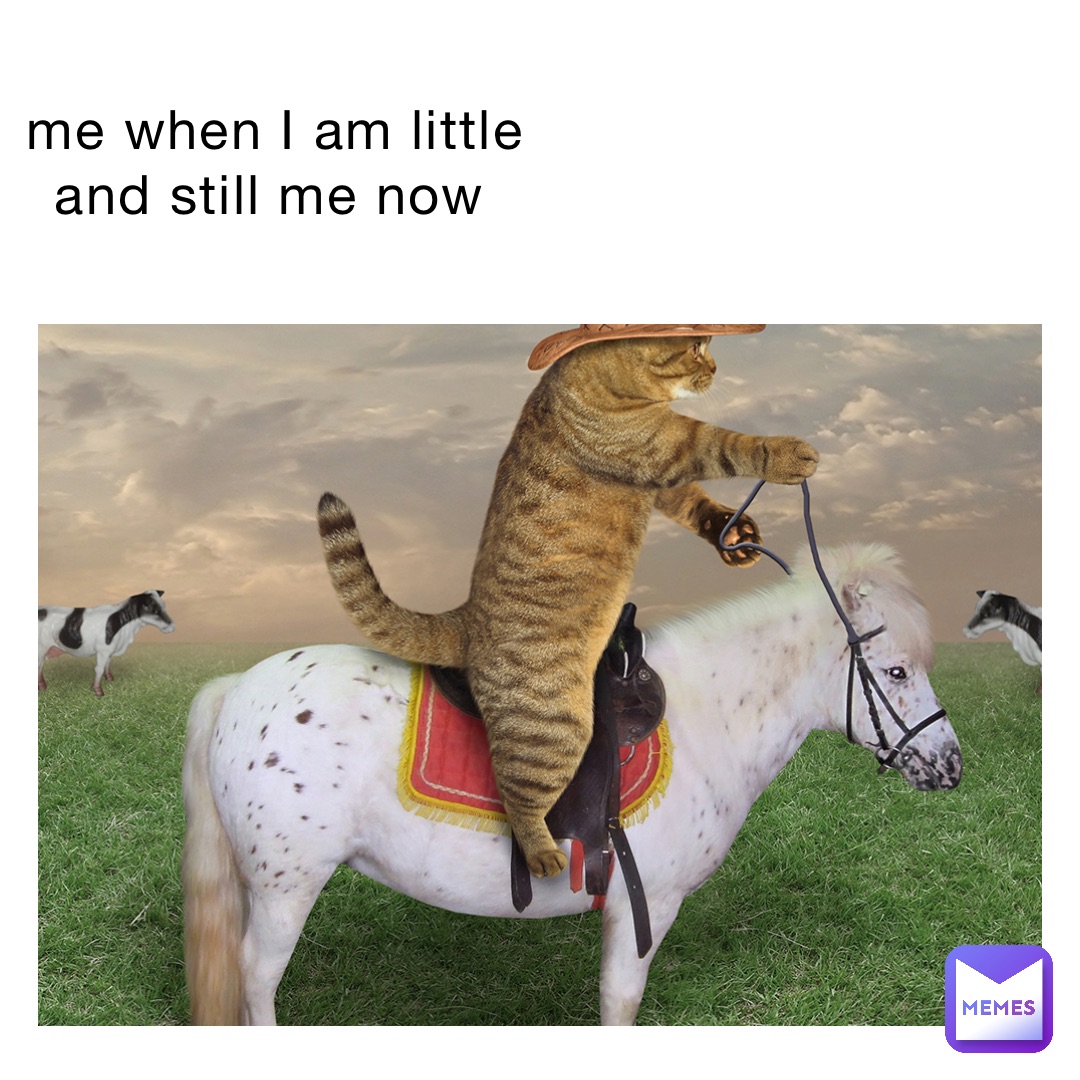 me when I am little and still me now