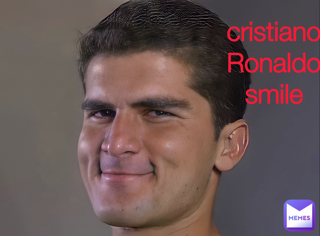 cristiano Ronaldo smile