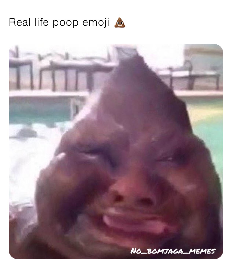 Real life poop emoji 💩