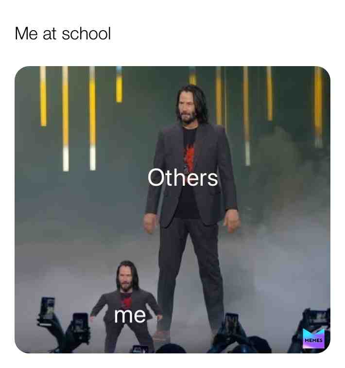#relateable Startingfromthebottom #attention #weirdo Meme School #babyyoda