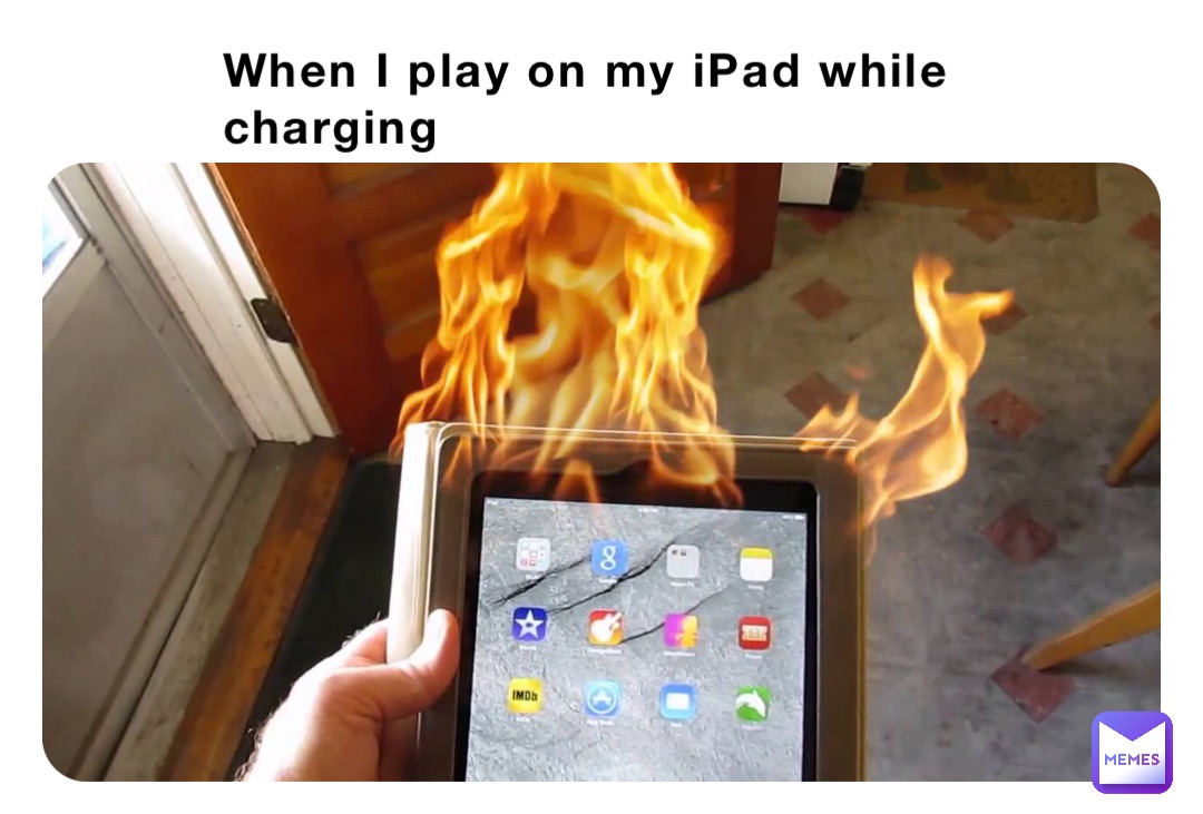 When I play on my iPad while charging