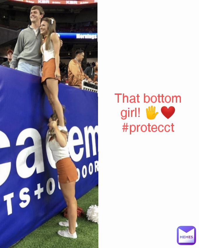 That bottom girl! 🖐️❤️
#protecct