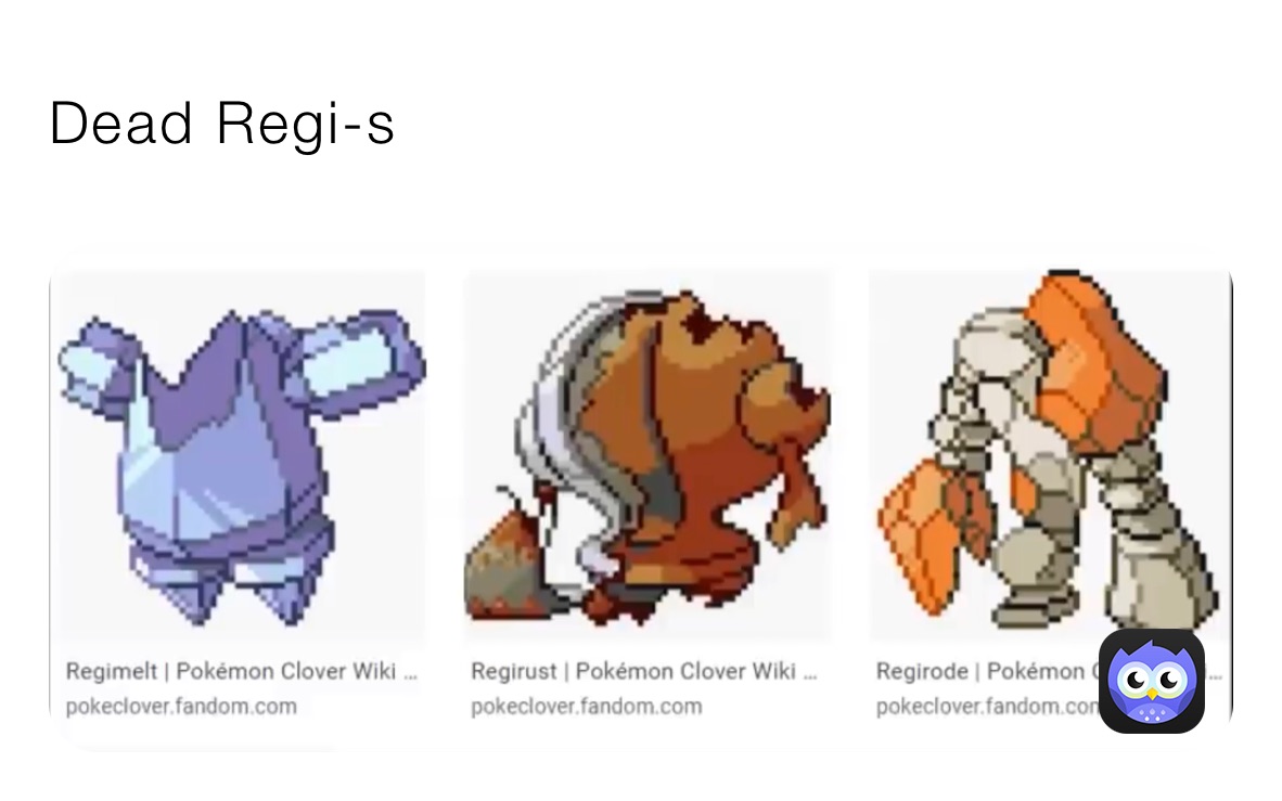 Dead Regi-s