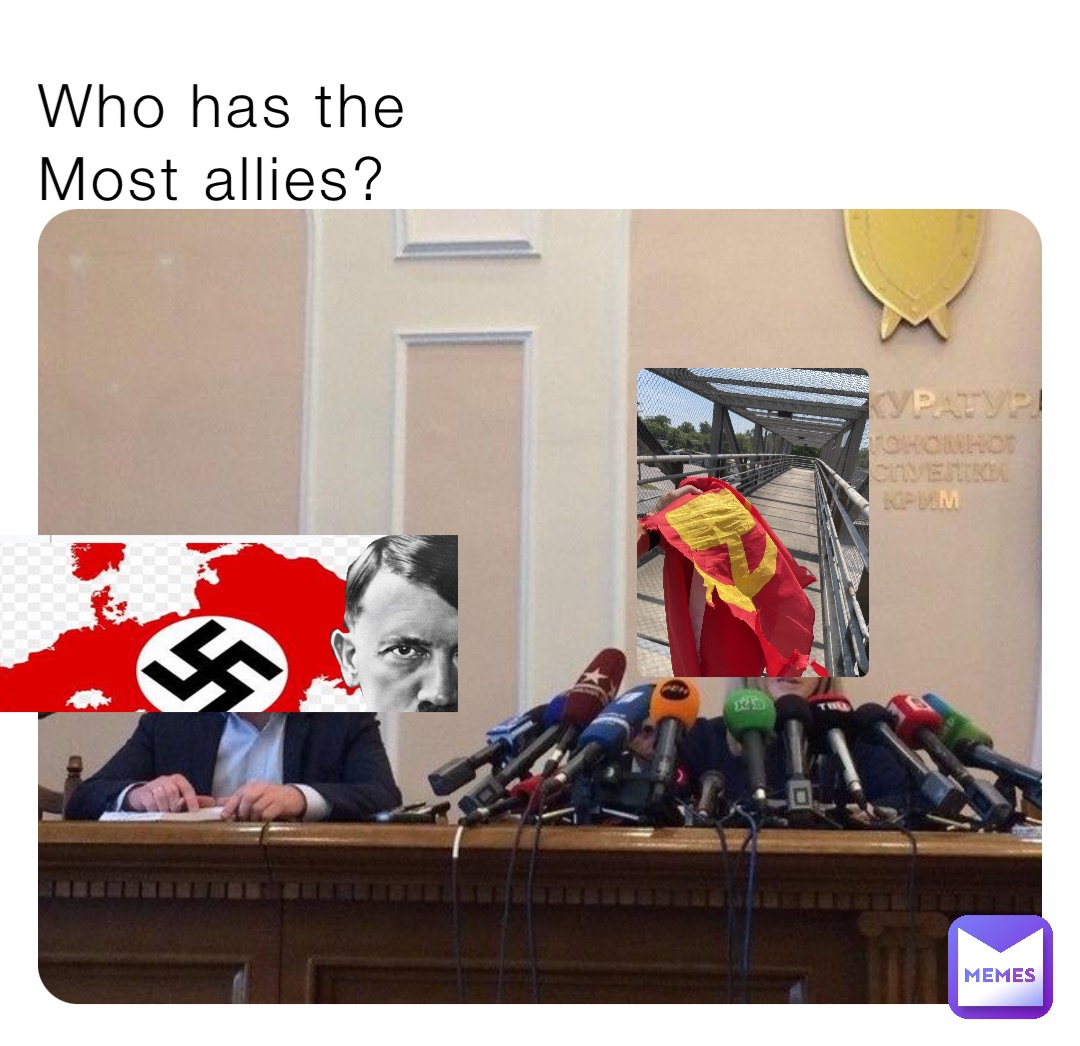 Who has the
Most allies?