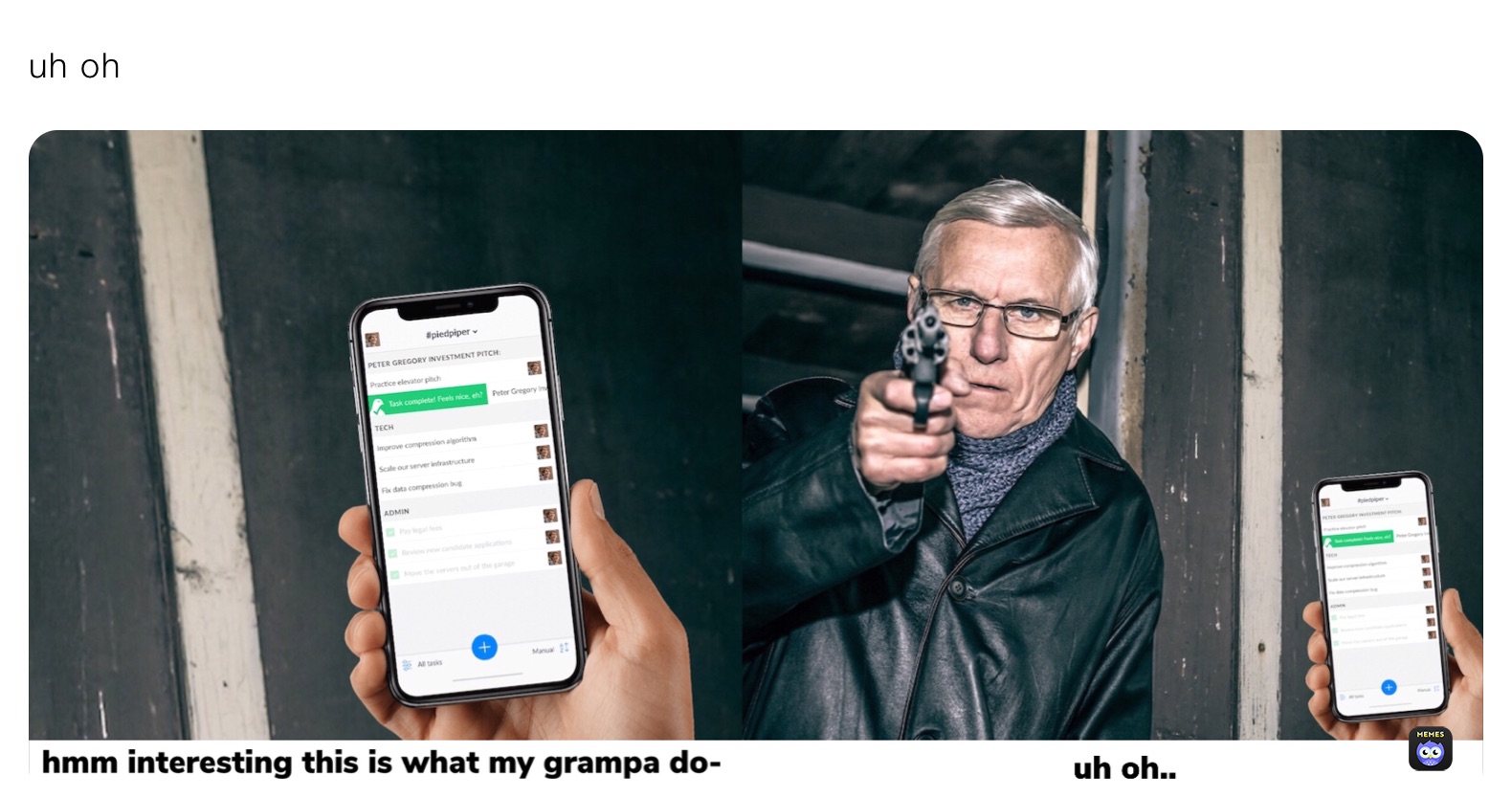 uh oh