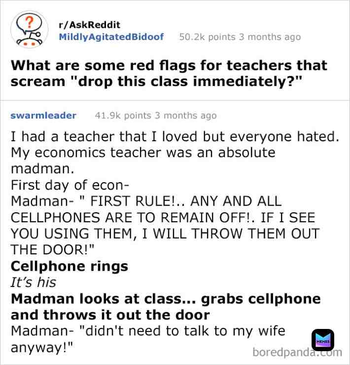 I love random reddit stories. Also, happy Halloween