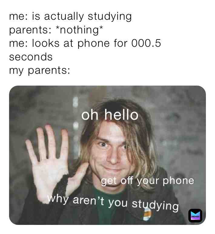 I swear it always happens-