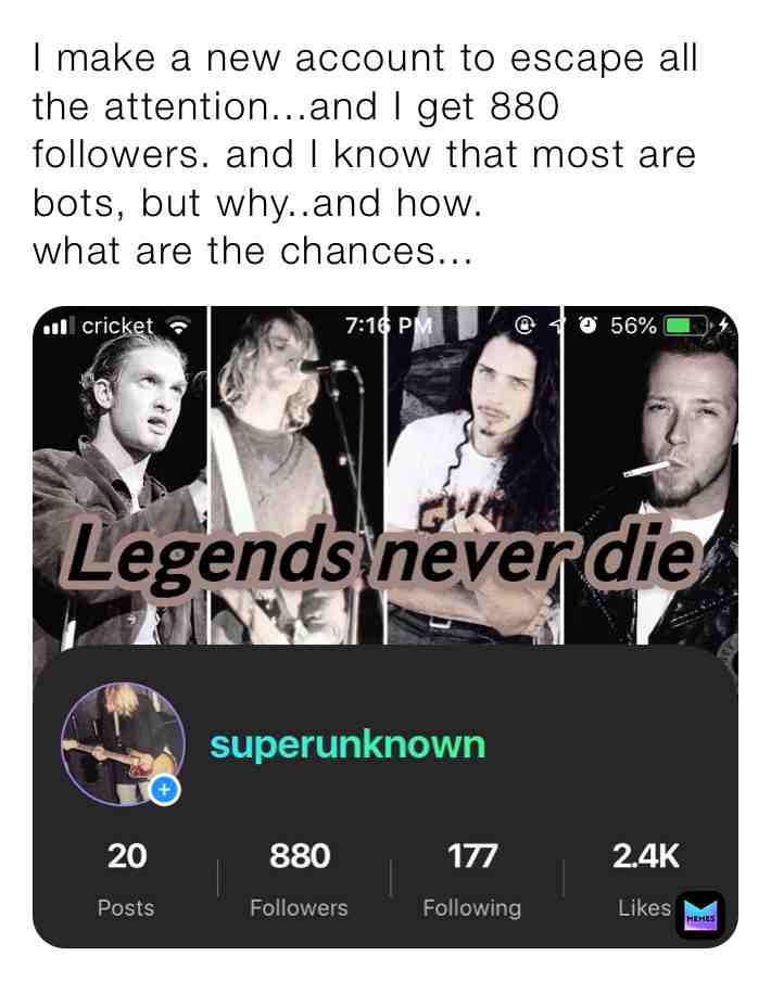 Ah what are the chances...