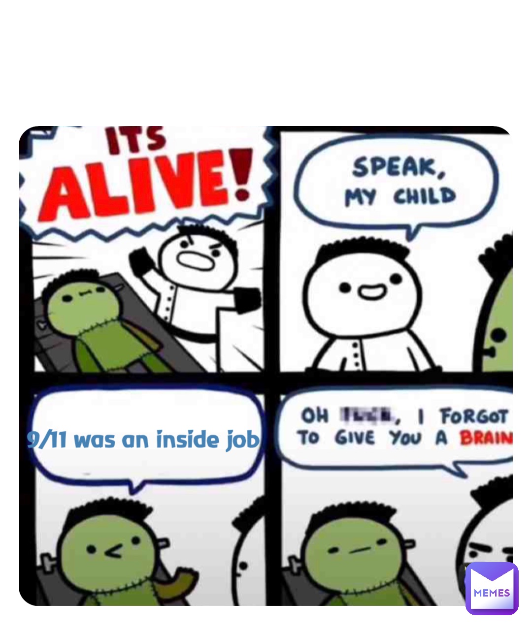 Double tap to edit 9/11 was an inside job