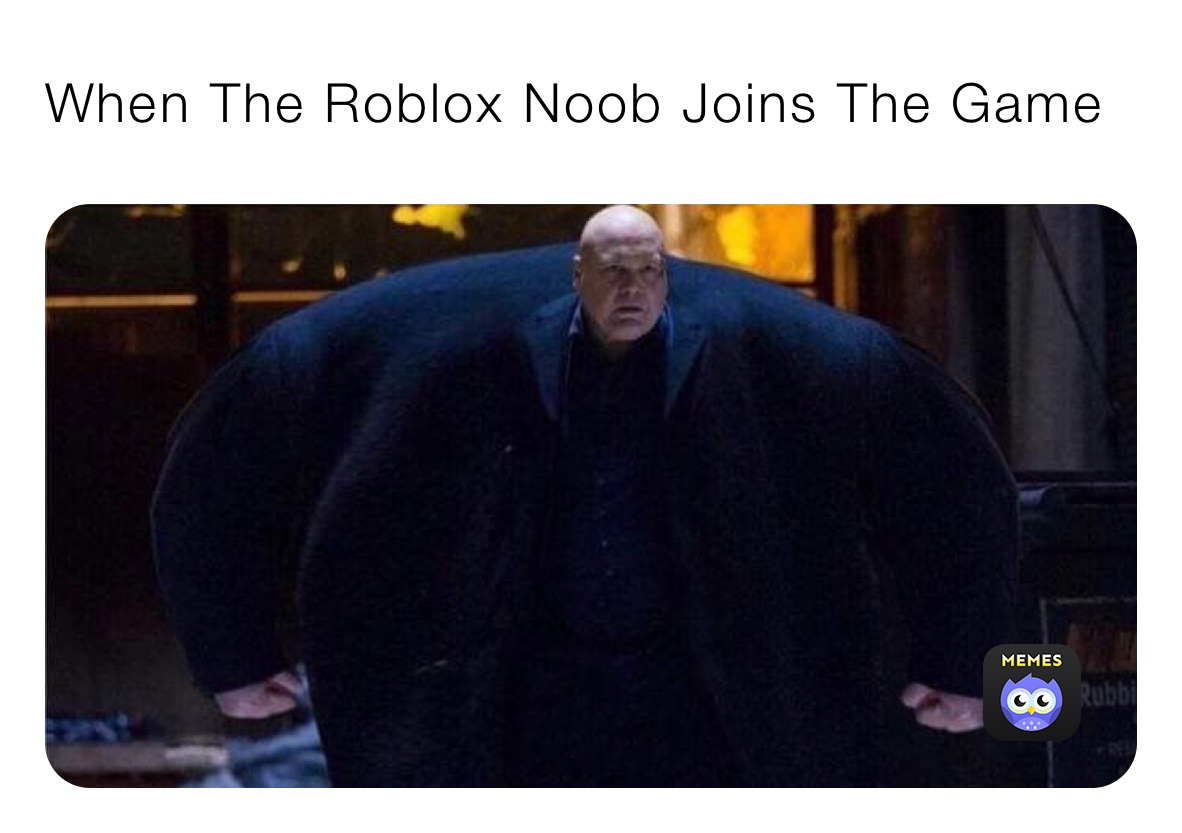 When The Roblox Noob Joins The Game