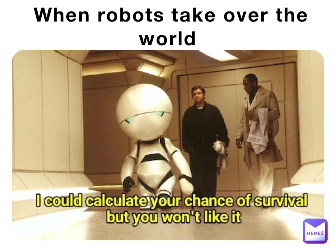 When robots take over the world