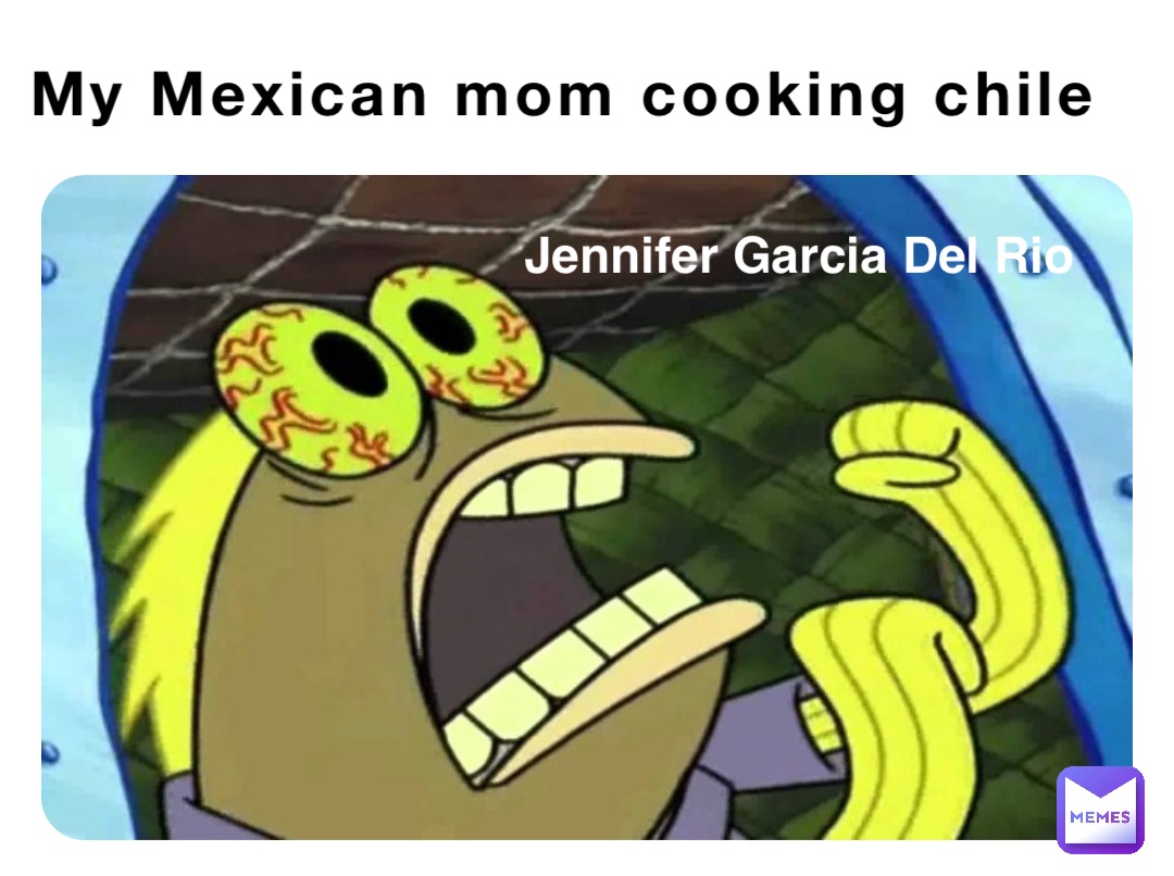 My Mexican mom cooking chile