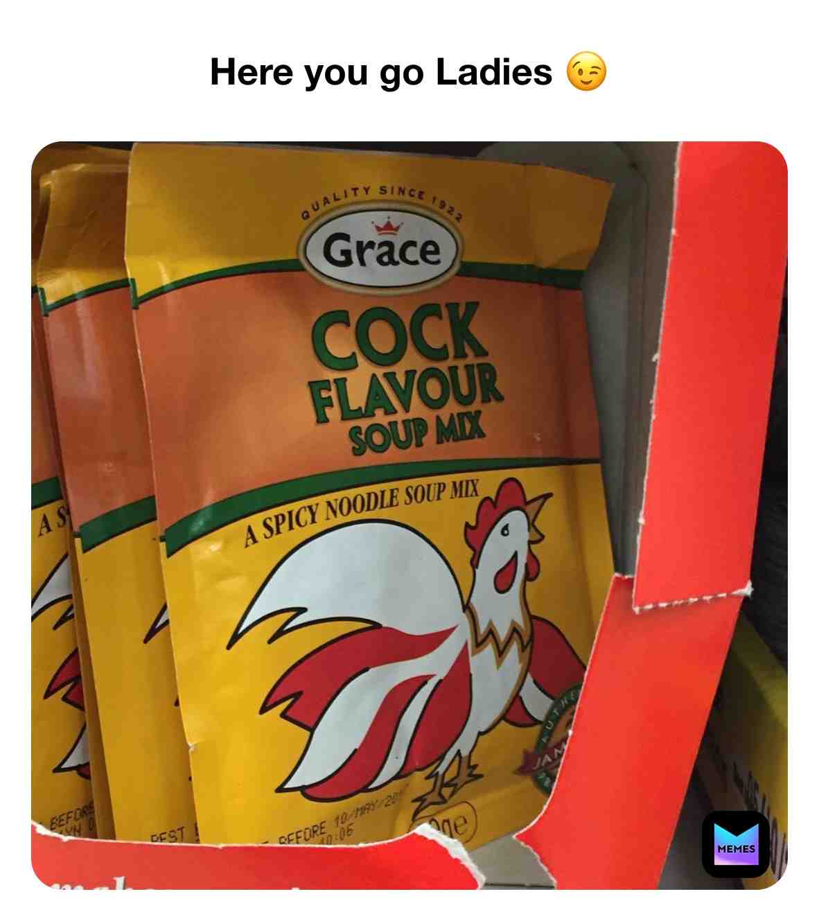 Cock Flavour?! #cock #soup #ladies #fun #funny #meme #sexytime #sex #dick