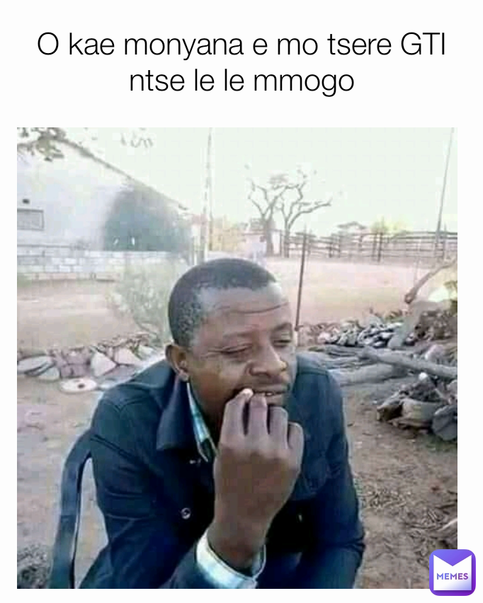 O kae monyana e mo tsere GTI ntse le le mmogo