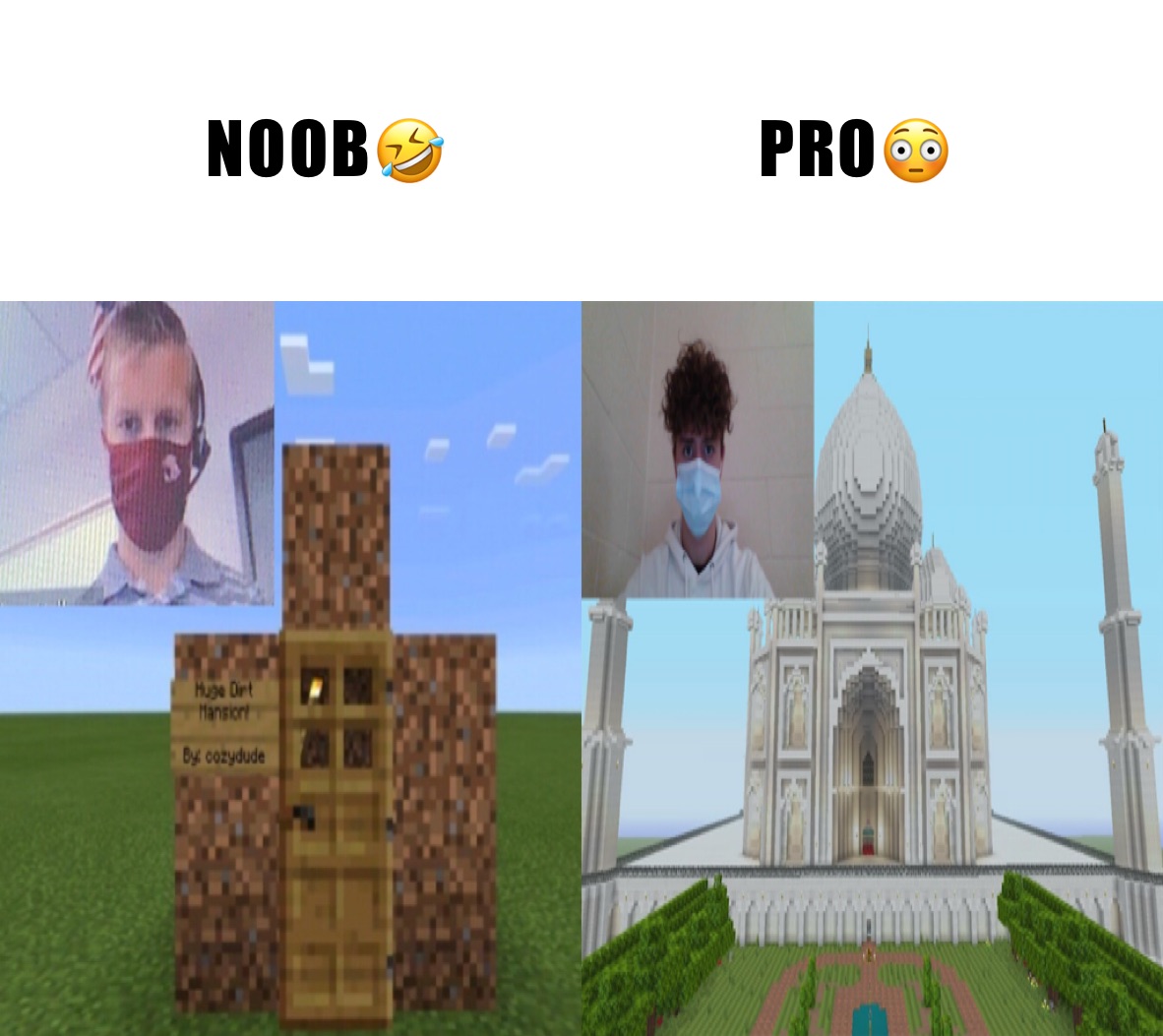 NOOB🤣                    PRO😳