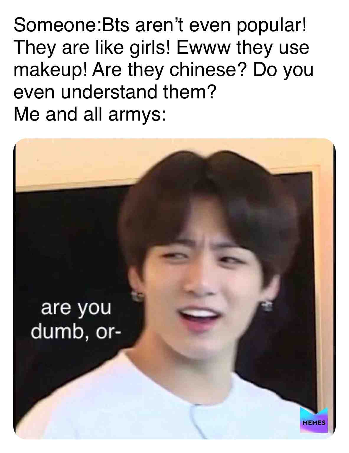 Lmao! \ud83d\ude02\ud83e\udd23
#bts #btsmemes #btsarmy