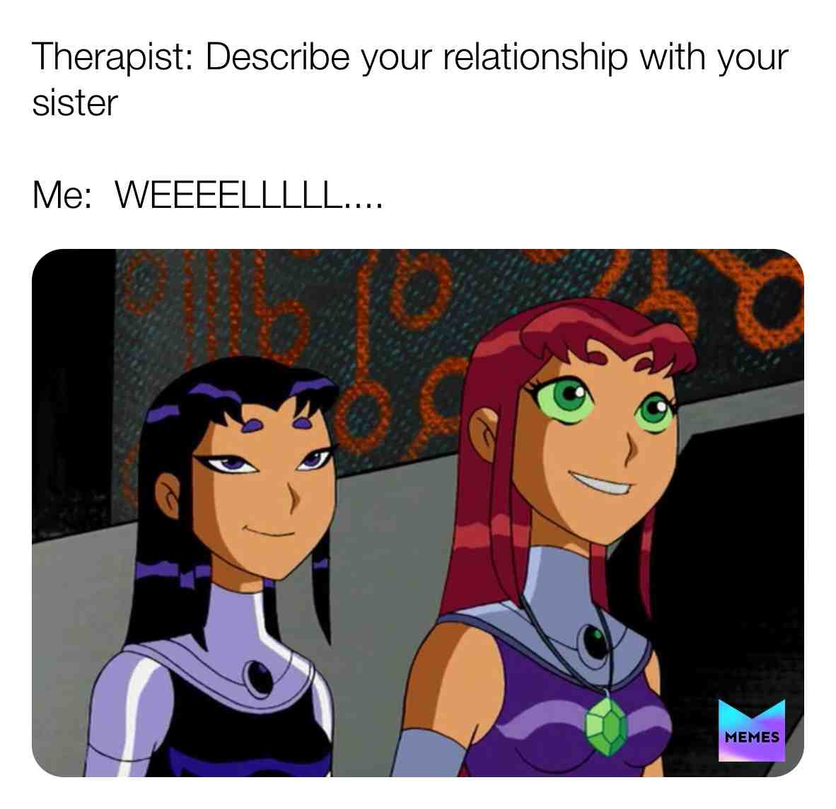 I mean they never said “love thine sister” 😂😂.Happy Quarnday... I mean Monday . WASH UR FUCKING HANDS!!!  #relatable  #covid19  #teentitans  #memer