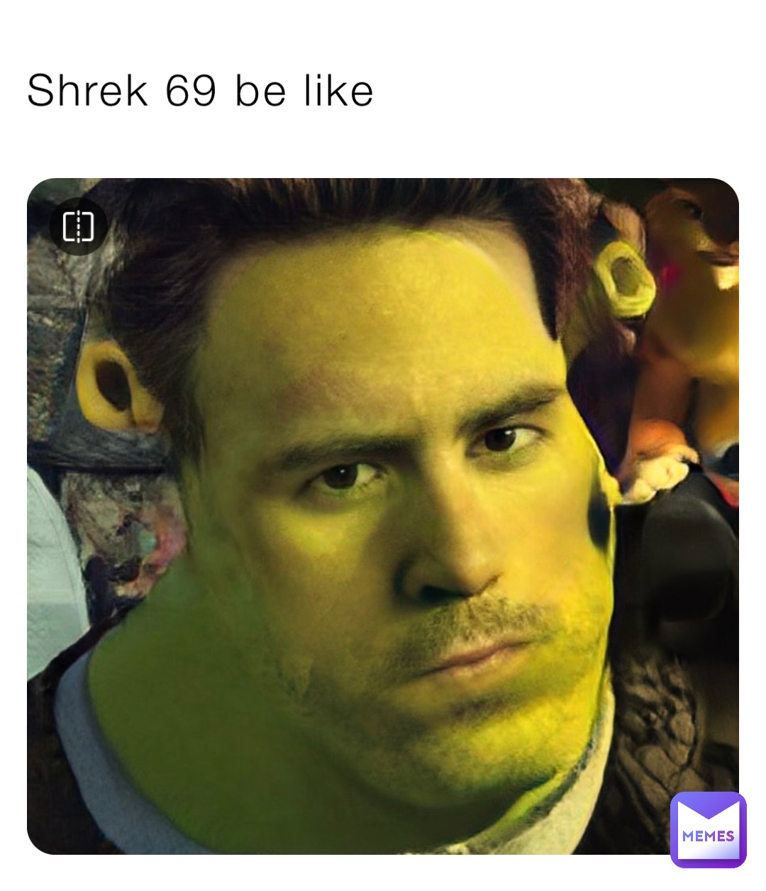 Shrek 69 be like