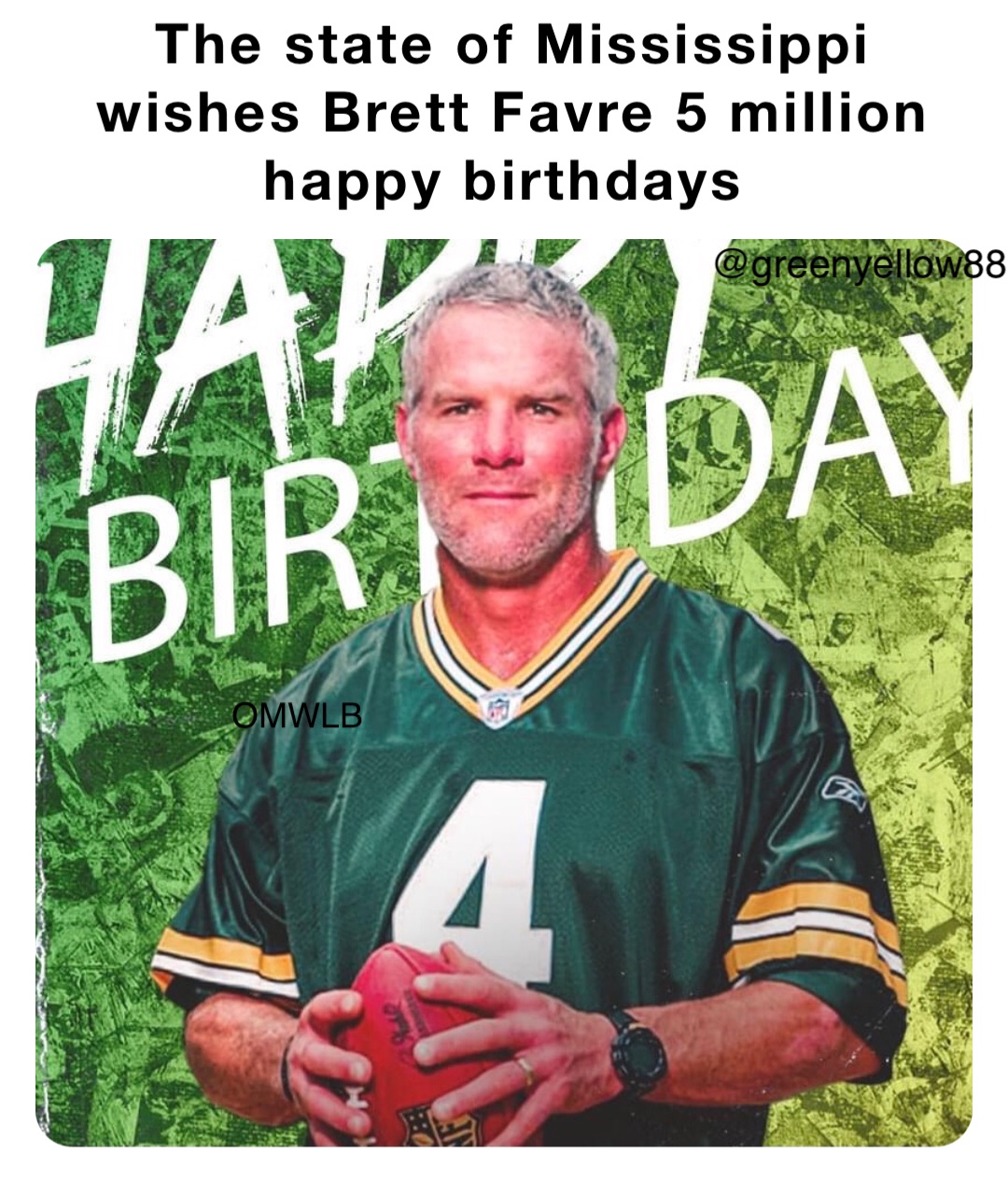 brett favre says happy birthday