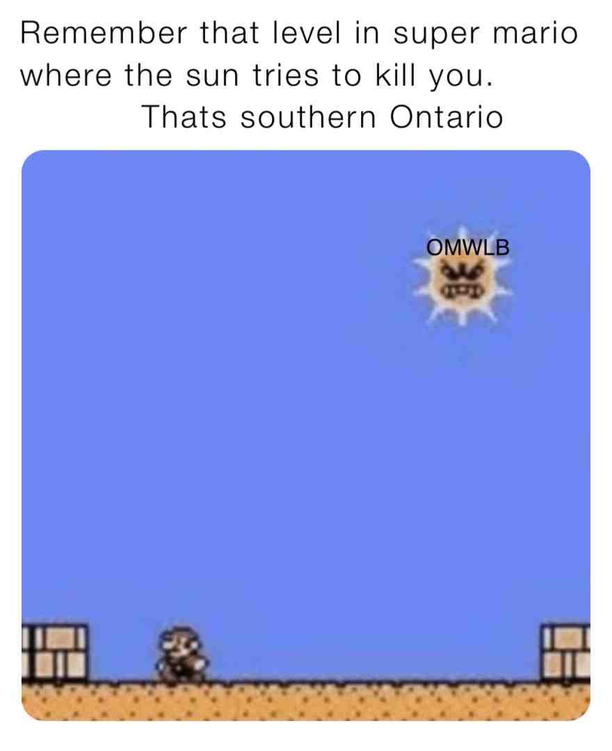 #canada #ontario #toronto #supermario #nes #omwlb