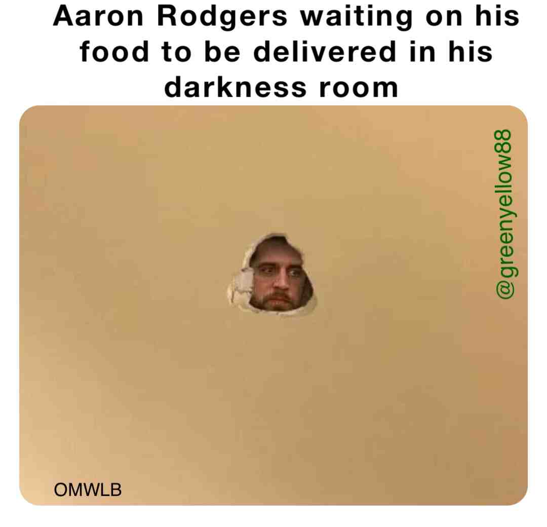#aaronrodgers #greenbay #dmt #nfl #nflmemes #gopackgo #nflmeme #joerogan #fyp #freshmemes #fresh #dankmemes #followforfollow #happy