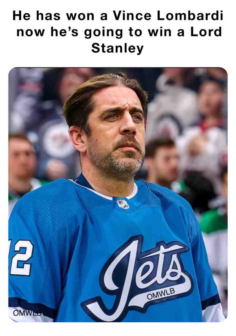 #nhl #nhlmemes #jets #nfl #nflmemes #aaronrodgers #greenbaypackers #