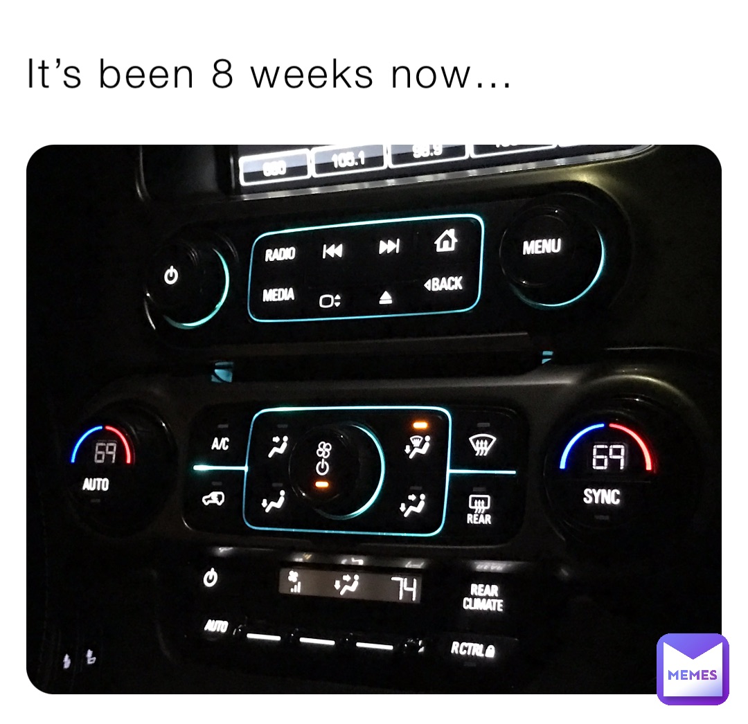 It’s been 8 weeks now…