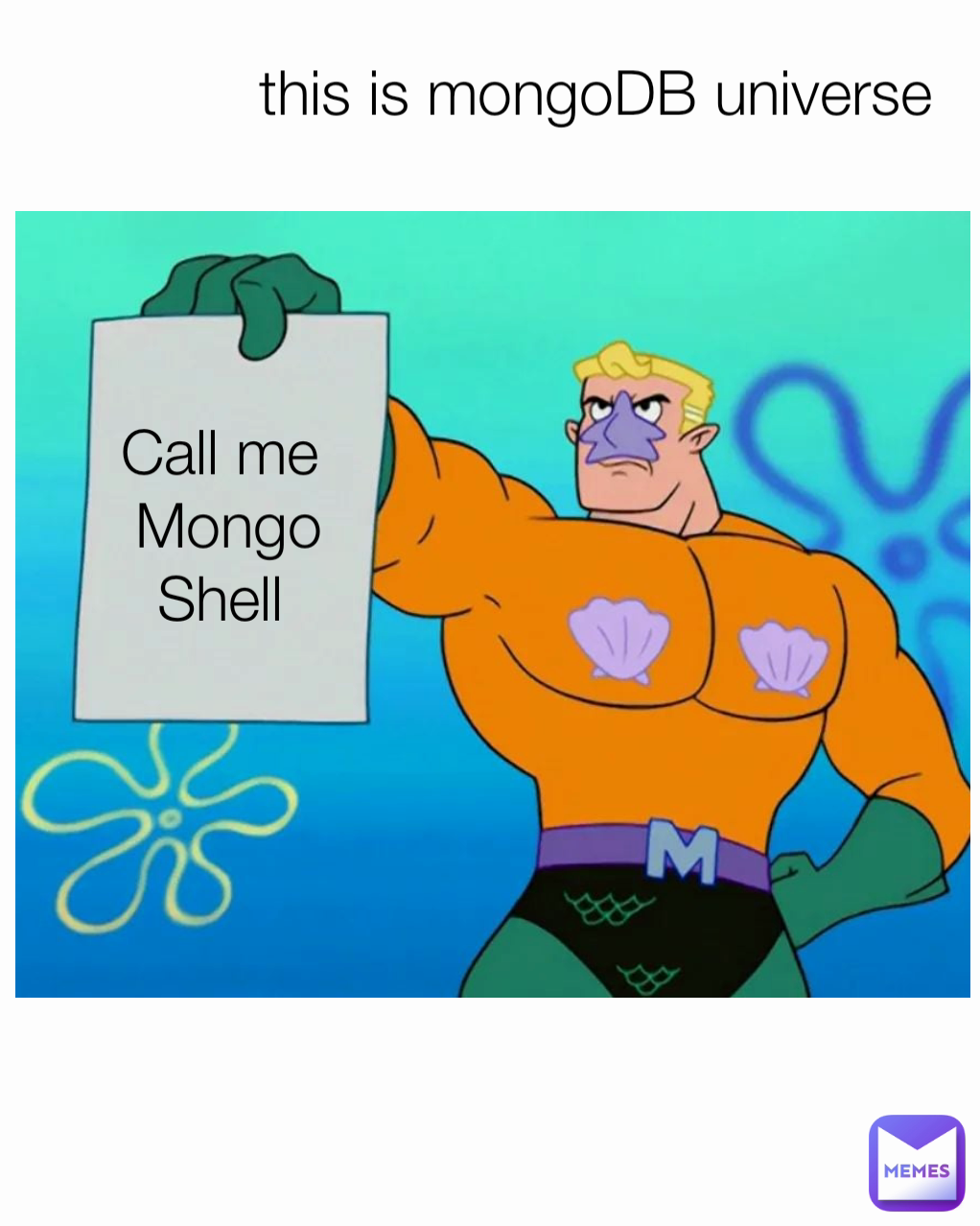 Call me
 Mongo Shell this is mongoDB universe