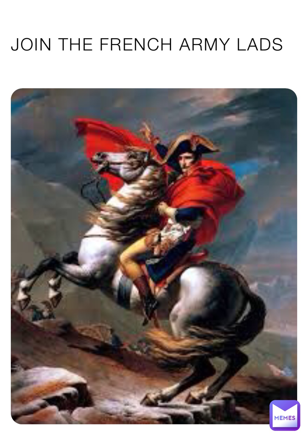 JOIN THE FRENCH ARMY LADS