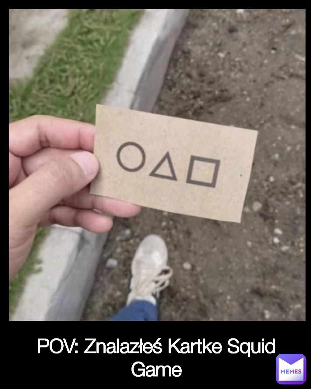 POV: Znalazłeś Kartke Squid Game