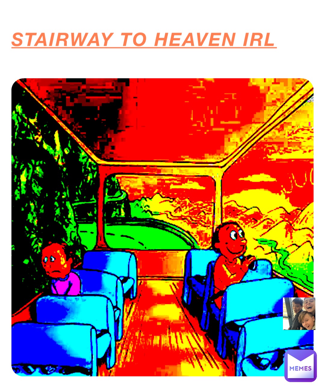 Stairway to heaven IRL