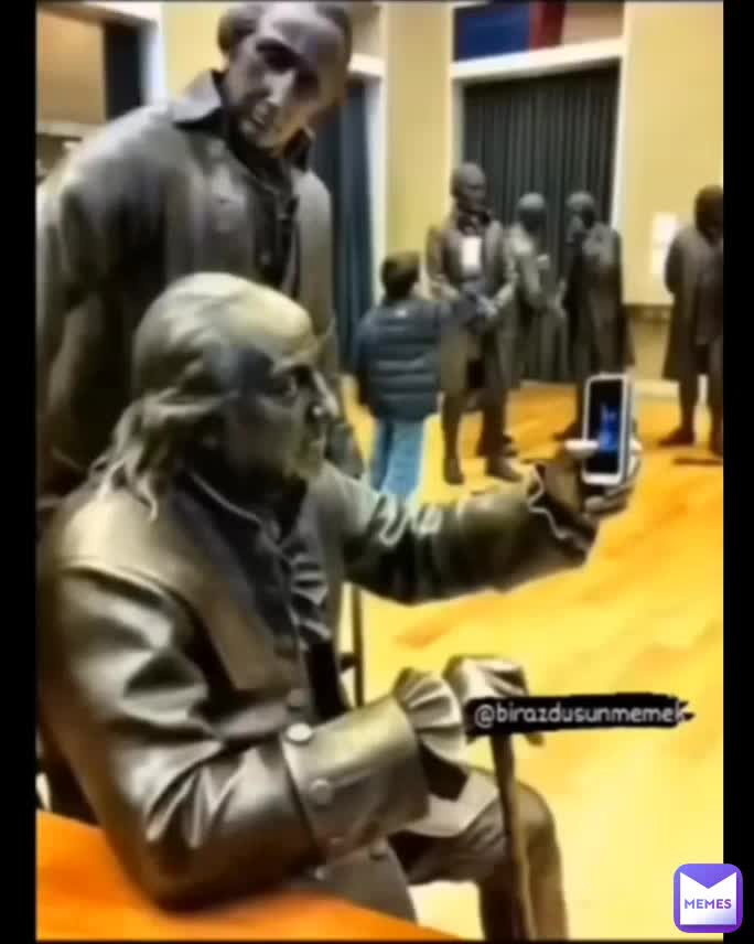 Goofy ass statues