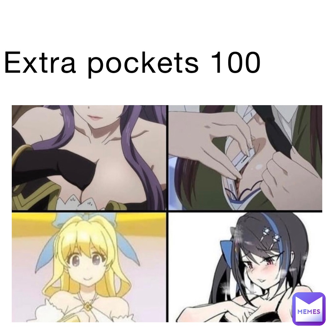 Extra pockets 100