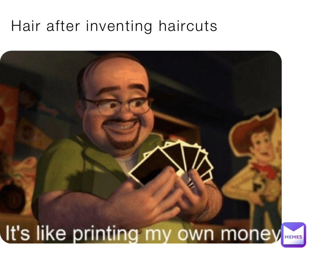 Hair after inventing haircuts