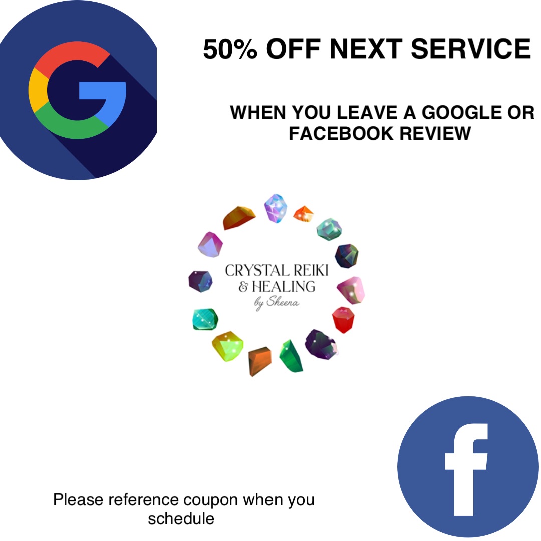 50% off next service when you leave a google or Facebook review Please reference coupon when you schedule