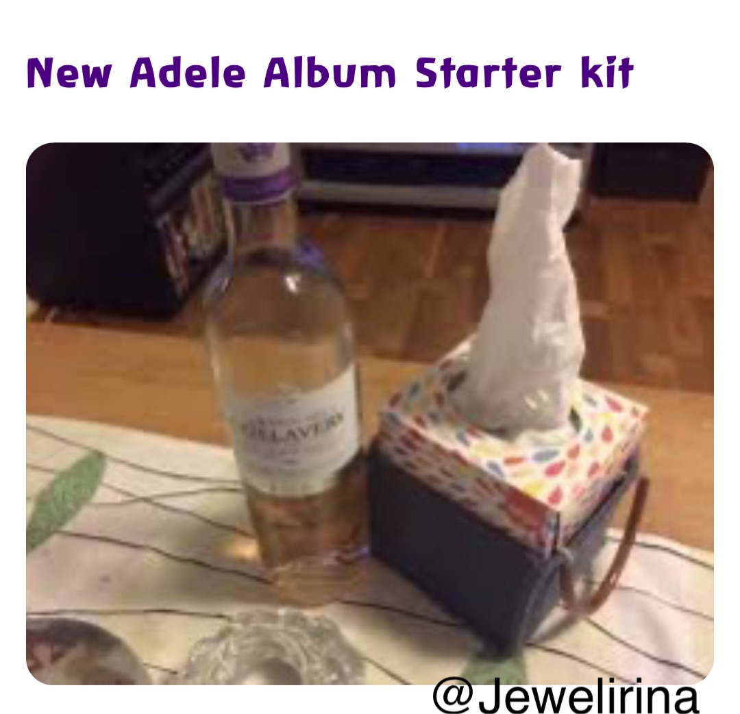 New Adele Album Starter kit