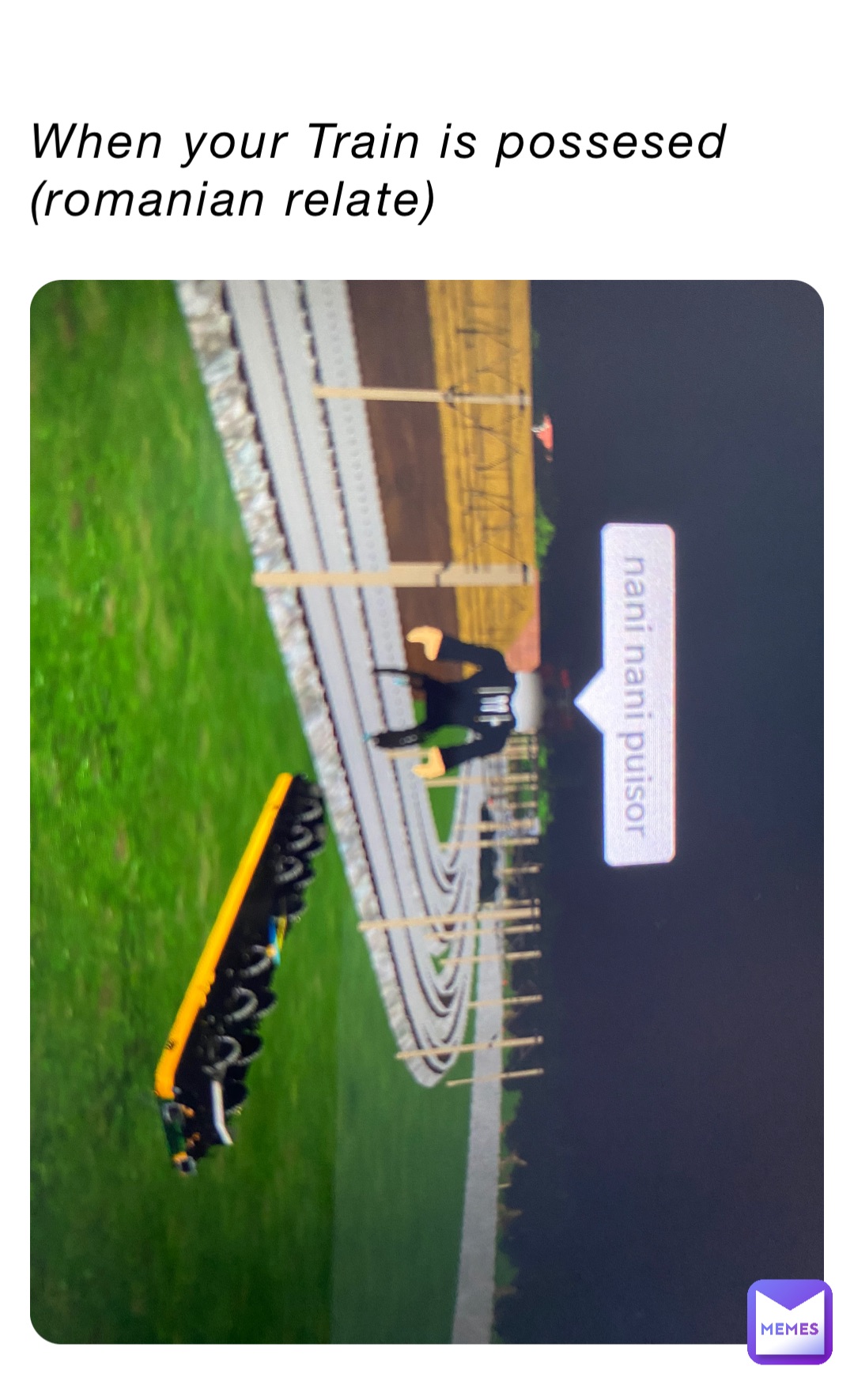 When your Train is possesed (romanian relate)