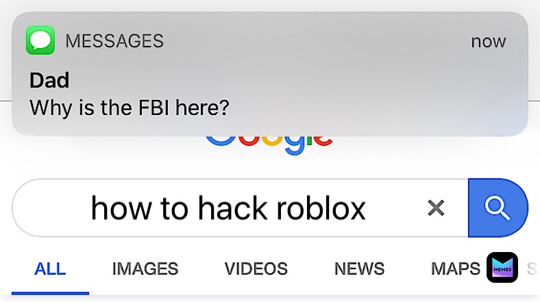 Post By Memecity Memes - messages dad why is the fbi here now roblox cheats an