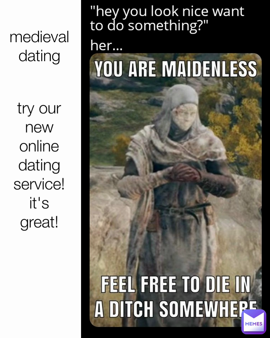 medieval dating try our new online dating service! it's great!