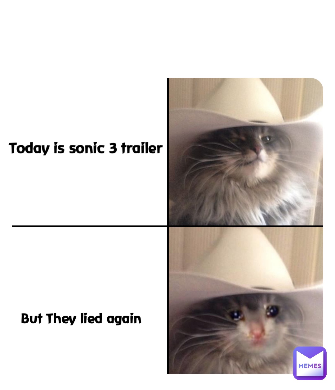 Double tap to edit Today is sonic 3 trailer But They lied again